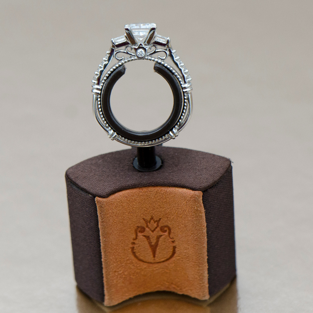 Verragio Parisian 124P Engagement Ring - Picture 3 of 4